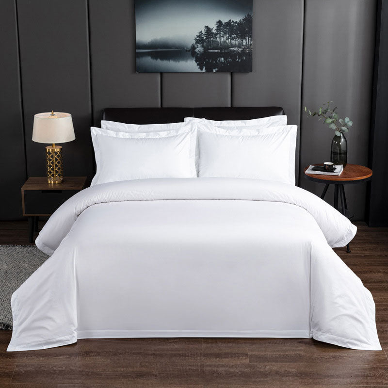 Duvet Covers - Solid Color/Satin Strip Cotton/Polyester TC200-400